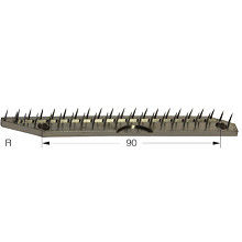 Buy Babcock Stenter Pin Bar Copper Stainless Steel Stenter Parts Pin Plate online manufacture