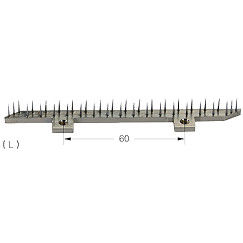 Buy Bruckner Stenter Pin Bar Pin Plate Nickel Plating online manufacture