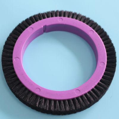 Buy Stenter Machine Parts Stentex Parts Brush Wheel 122mm Inner Dia Plastic Body Nylon Hair online manufacture