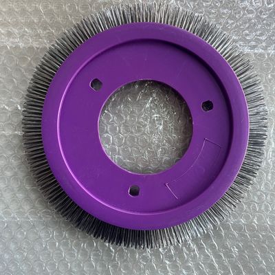 Buy LK Stenter Machine Parts Brush Wheel Purple Plastic Body Stainless Steel Hair Bristle Nylon Hair Optional online manufacture
