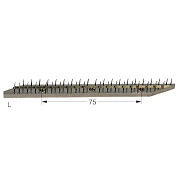 Brass Stenter Machine Pin Bar Ehwhw Copper Nickel Plating Pin Plate