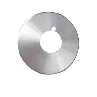 HSS Fabric Saw Blade Round Tungsten Carbide SKD Roller Blade For Cutting Fabric