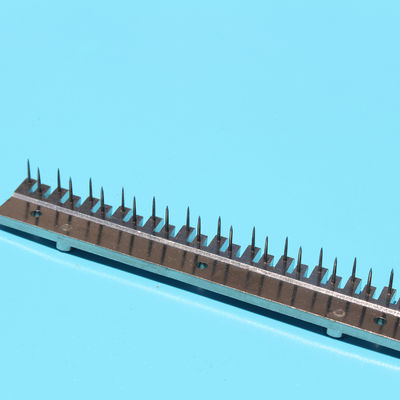 Monforts Stenter Pin Bar Needle Plate Finishing Machine Parts 115mm Length 25pins