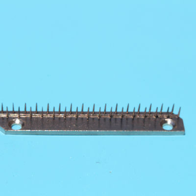 Lk Stenter Machine Parts Non-standard Pin Plate 76mm Center Distance Pin Bar Copper Material Carbon Steel Pin