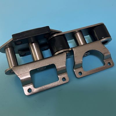 Babcock Stenter Machine Parts Stainless Steel Material Chain Link Finishing Machine Parts Carbon Sliding Pad