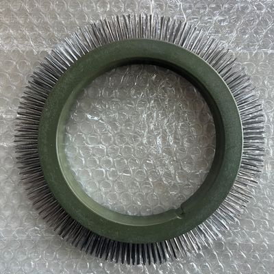 Stentex Stenter Machine Parts 122 Model Brush Wheel Stainless Steel Hair Green Plastic Body