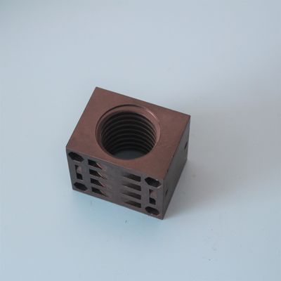 Monforts Stenter Spare Parts Black PEEK Carbon Width Adjustment Nut Right Left 44*7 Standard Size