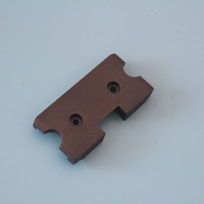 Textile Finishing Machine Parts Bruckner Stenter Sliding Pad Black Peek Carbon Material Good Quality