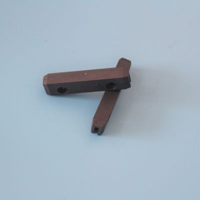 Stenter Machinery Spare Parts Babcock Finishing Machine Sling Pad Black Pads Peek Carbon Material