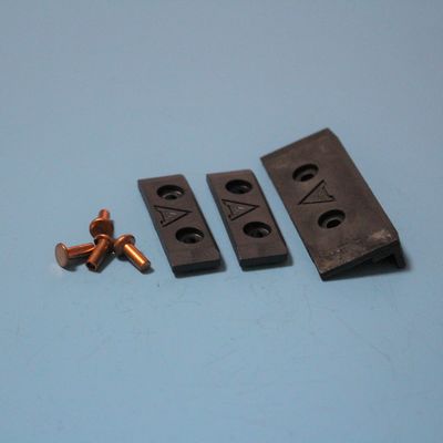 Textile Machinery Components Artos Stenter Sliding Pad Carbon Peek Pad A Set Including Copper Rivet