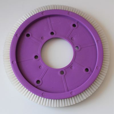 Tuyang Finishing Machine Spares Brush Wheel Stenter Machine Parts Brushes White Nylon Hair