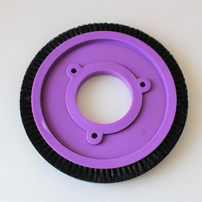 Korea Ilsung Setting Machine Accessories Stenter Machine Parts Brush Wheel Plastic Body Bring Black Bristle