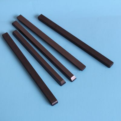 Textile Machinery Components Monforts Finshing Machine Spares Black Carbon Graphite Sliding Strip Ralls
