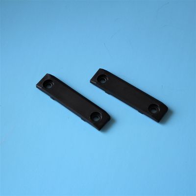 Babcock Stenter Finishing Machine Parts Black Carbon Fiber Sliding Pads Peek Material Reduce Fricition