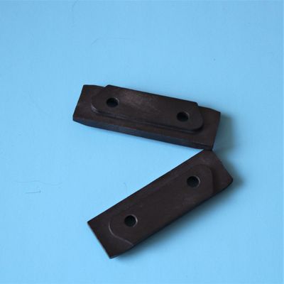 Stenter Machine Parts Artos Setting Machine Sliding Pads Black Peek Pads Carbon Fiber Material