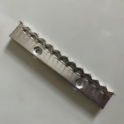 Textile Finishing Machine Parts Stenter Pin Bar 52 Fitting Center Distance Needle Plate 26 Pins Copper Plate