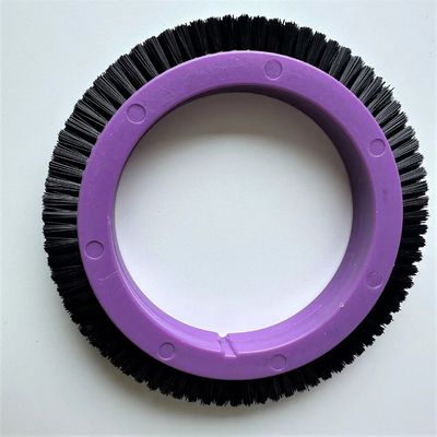 Stentex Brand Stenter Machine Parts Brush Wheel Black Nylon Hair Plastic Material Body Standard Size