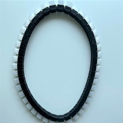 Artos Stenter Machine Parts Brush Belt White Nylon Brush Hair Black Plastic Body Textile Setting Machine Spares
