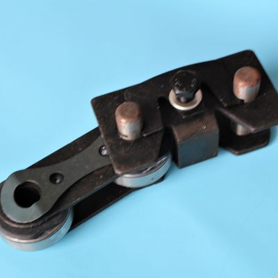 Monforts Stenter Machine Parts Stenter Chain Link Accessories Black Color Steel Material Standard Size