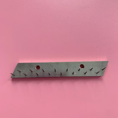 Lafer Compactor Machine Parts Stenter Pin Plate Copper Plate Center Distance 36mm Carbon Steel